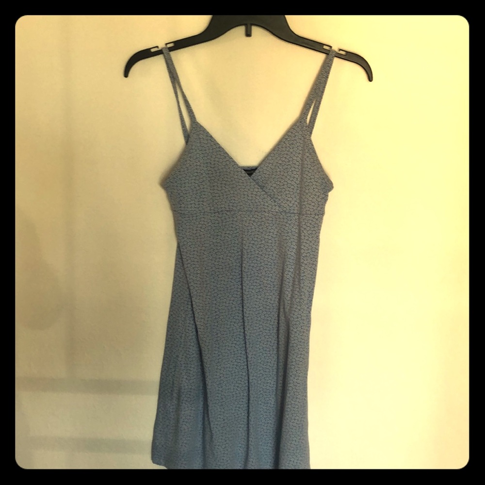 Brandy Melville blue flower print dress